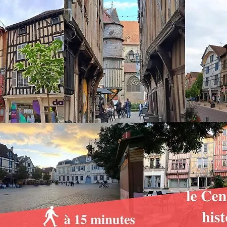 Cocoon Of Secure Parking Included * Troyes